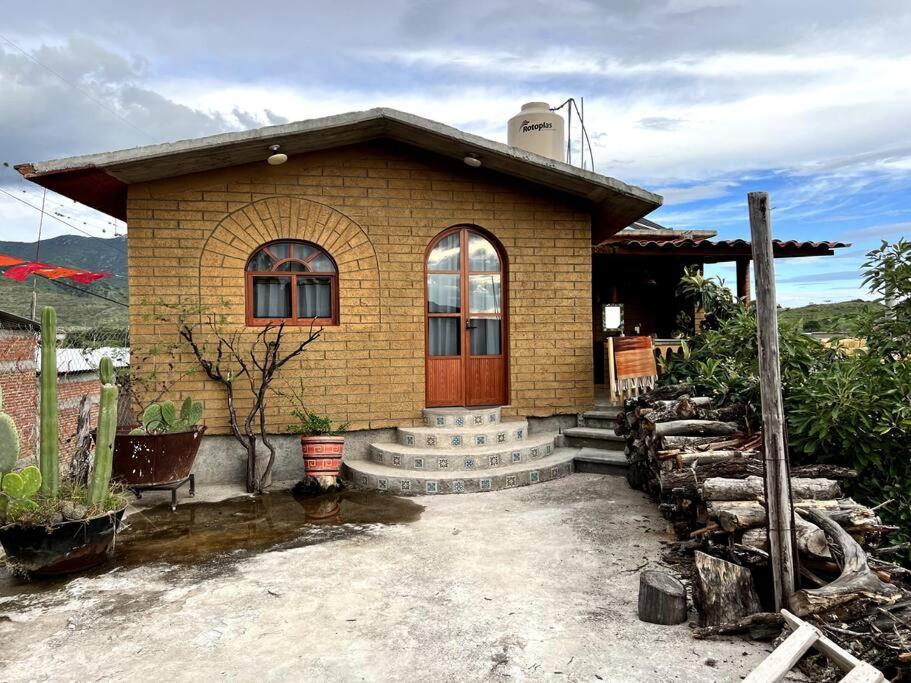 Casa Carmin En Teotitlan Appartement Teotitlán del Valle Buitenkant foto