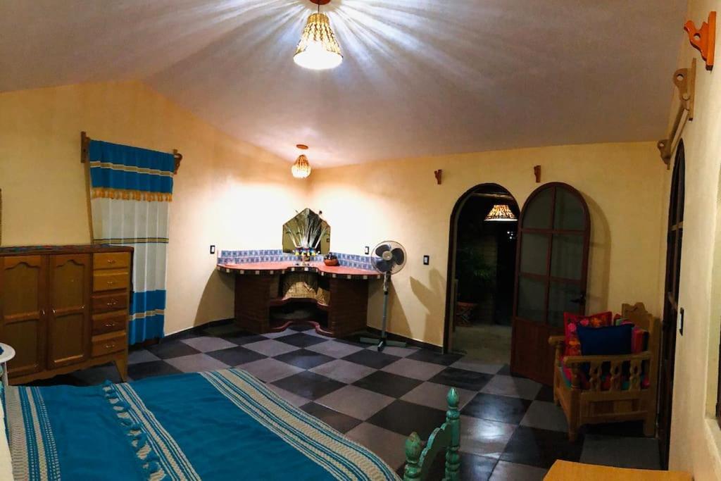 Casa Carmin En Teotitlan Appartement Teotitlán del Valle Buitenkant foto