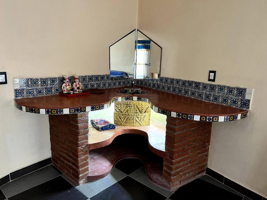 Casa Carmin En Teotitlan Appartement Teotitlán del Valle Buitenkant foto